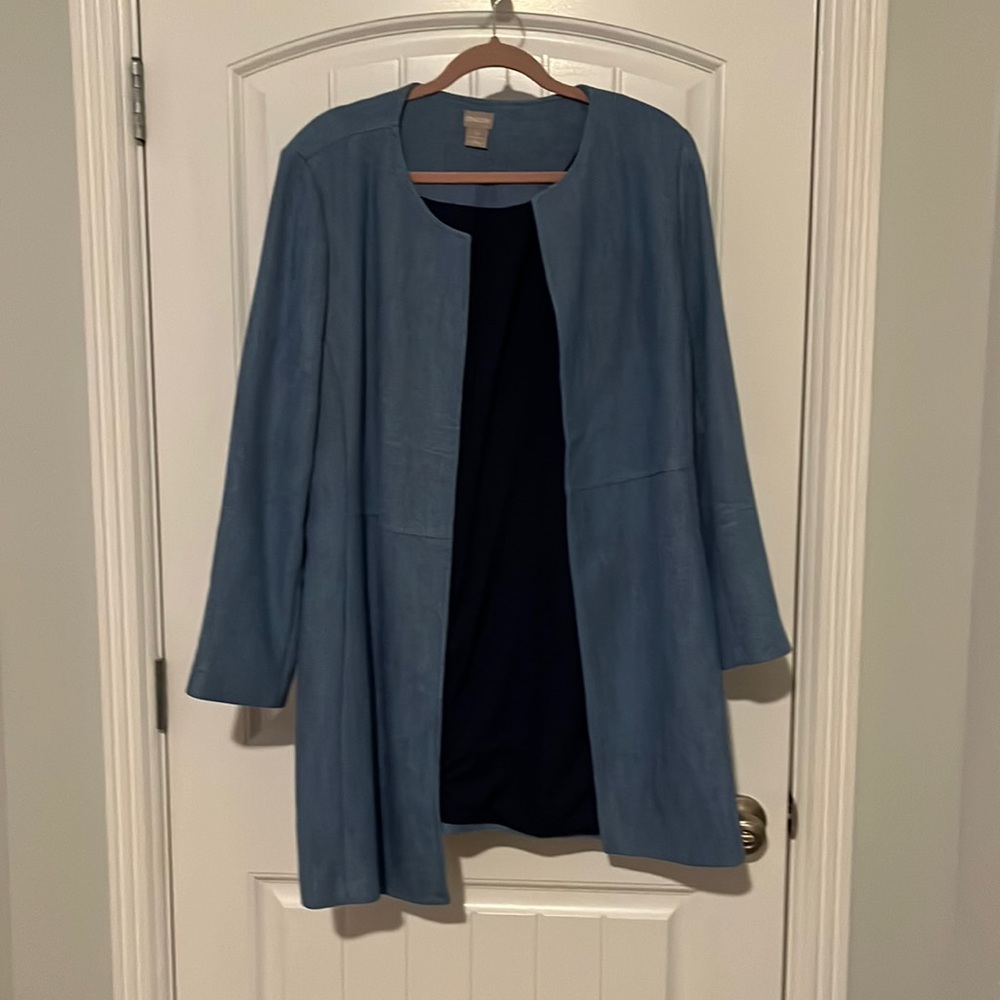 Chicos long blazer EUC SIZE 3